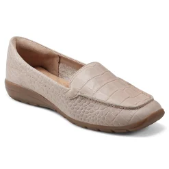 New Easy Spirit Abide Casual Flats NaturalCroco