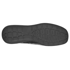 Best Easy Spirit Abide Croco Print Casual Flats BlackCrocoPatent