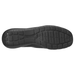 Best Easy Spirit Abide Leather Casual Flats BlackLeather