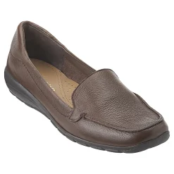 Easy Spirit Abide Leather Casual Flats BittersweetLeather