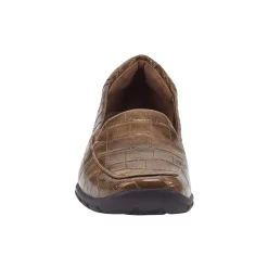 Outlet Easy Spirit Abriana Casual Flats BrownCroco