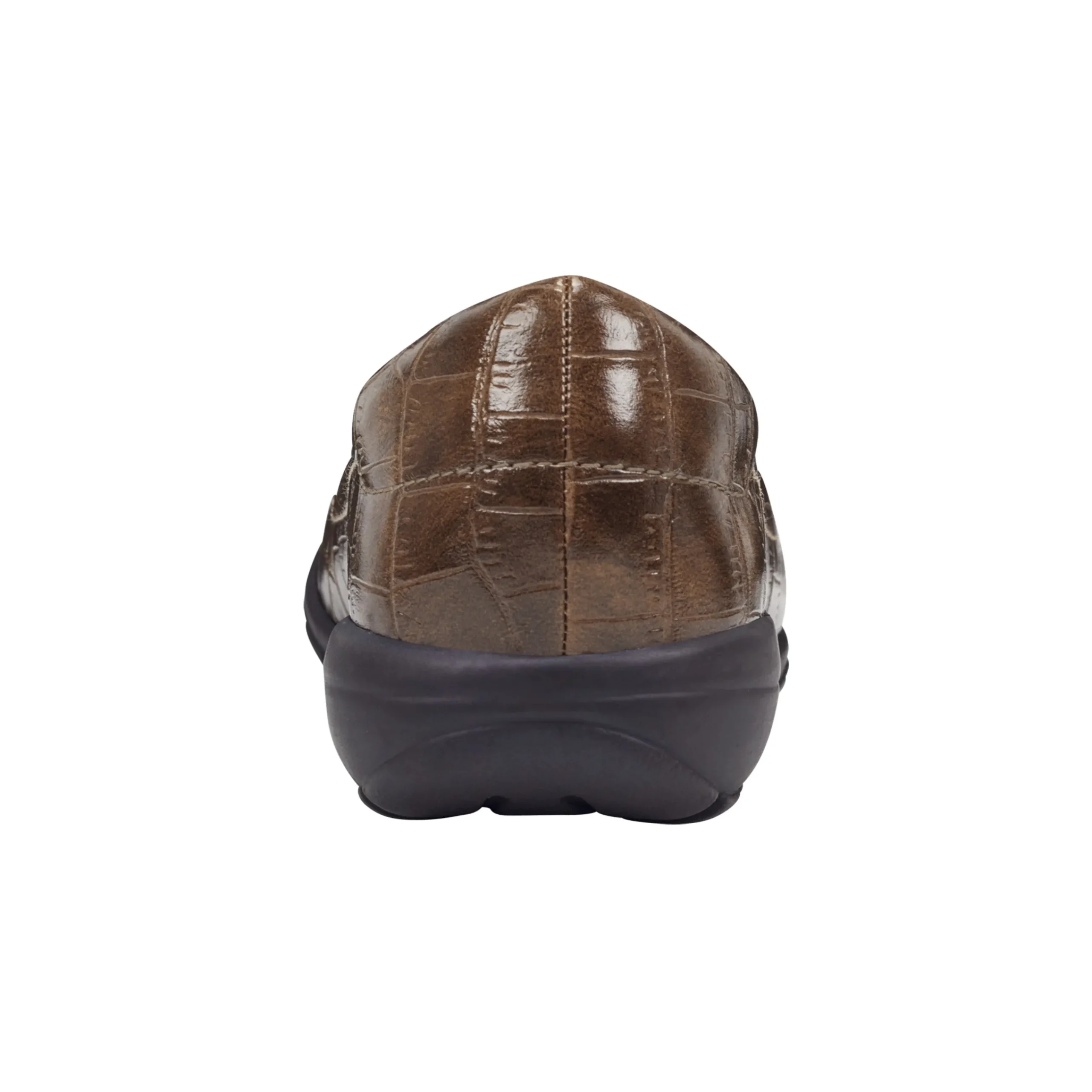 Outlet Easy Spirit Abriana Casual Flats BrownCroco
