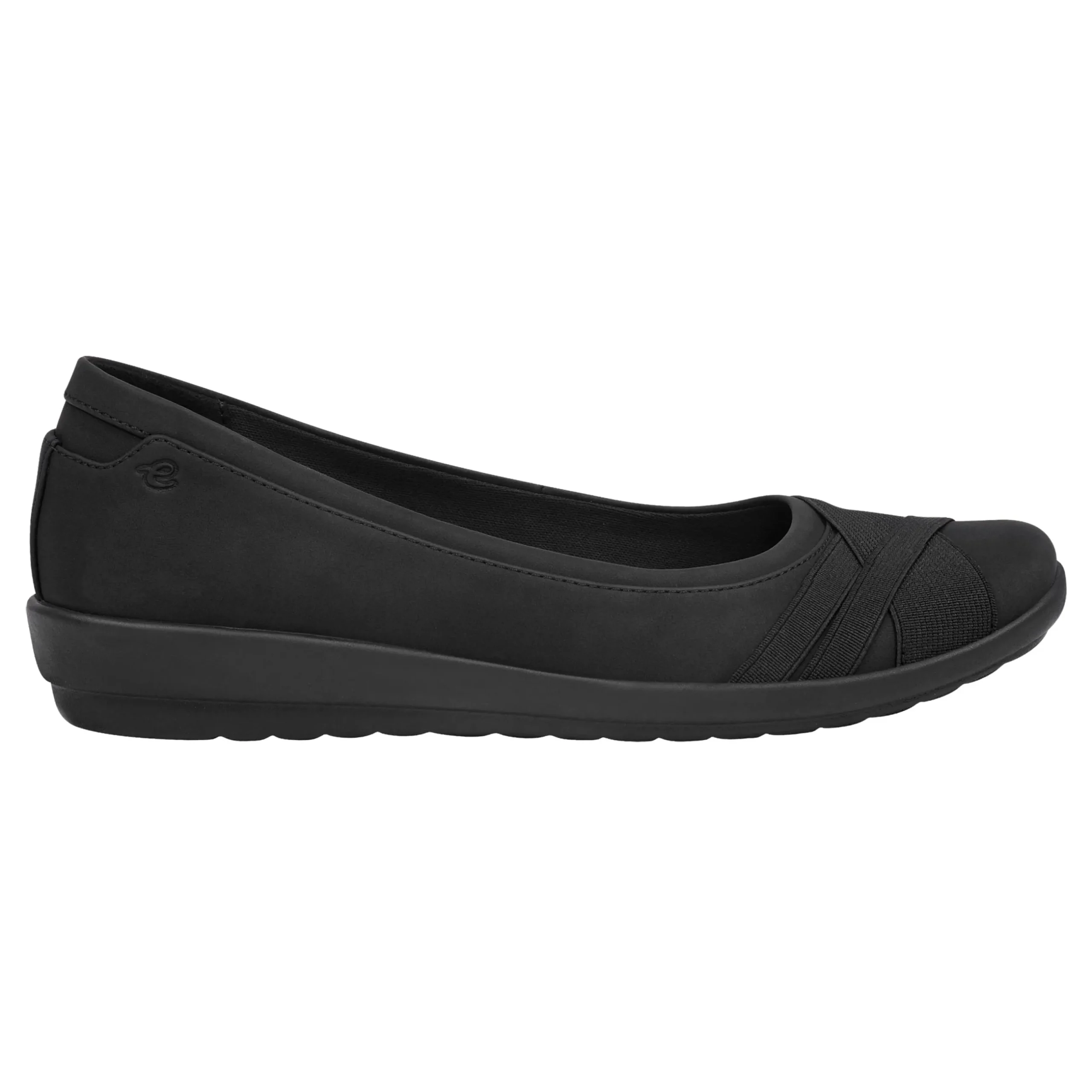 Best Easy Spirit Acasia Slip On Flats Black
