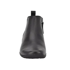Outlet Easy Spirit Aerial Ankle Booties BlackLeather