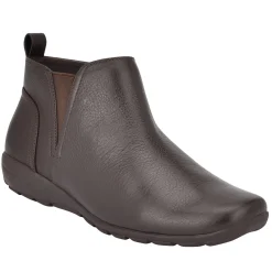 Hot Easy Spirit Aerial Ankle Booties BrownLeather