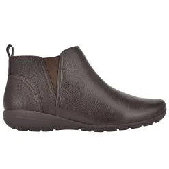 Hot Easy Spirit Aerial Ankle Booties BrownLeather