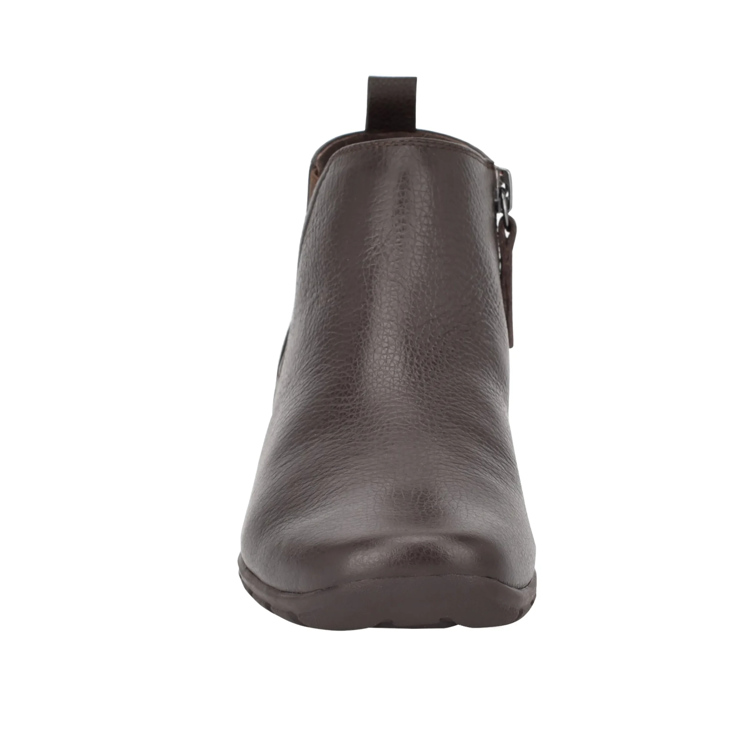 Hot Easy Spirit Aerial Ankle Booties BrownLeather