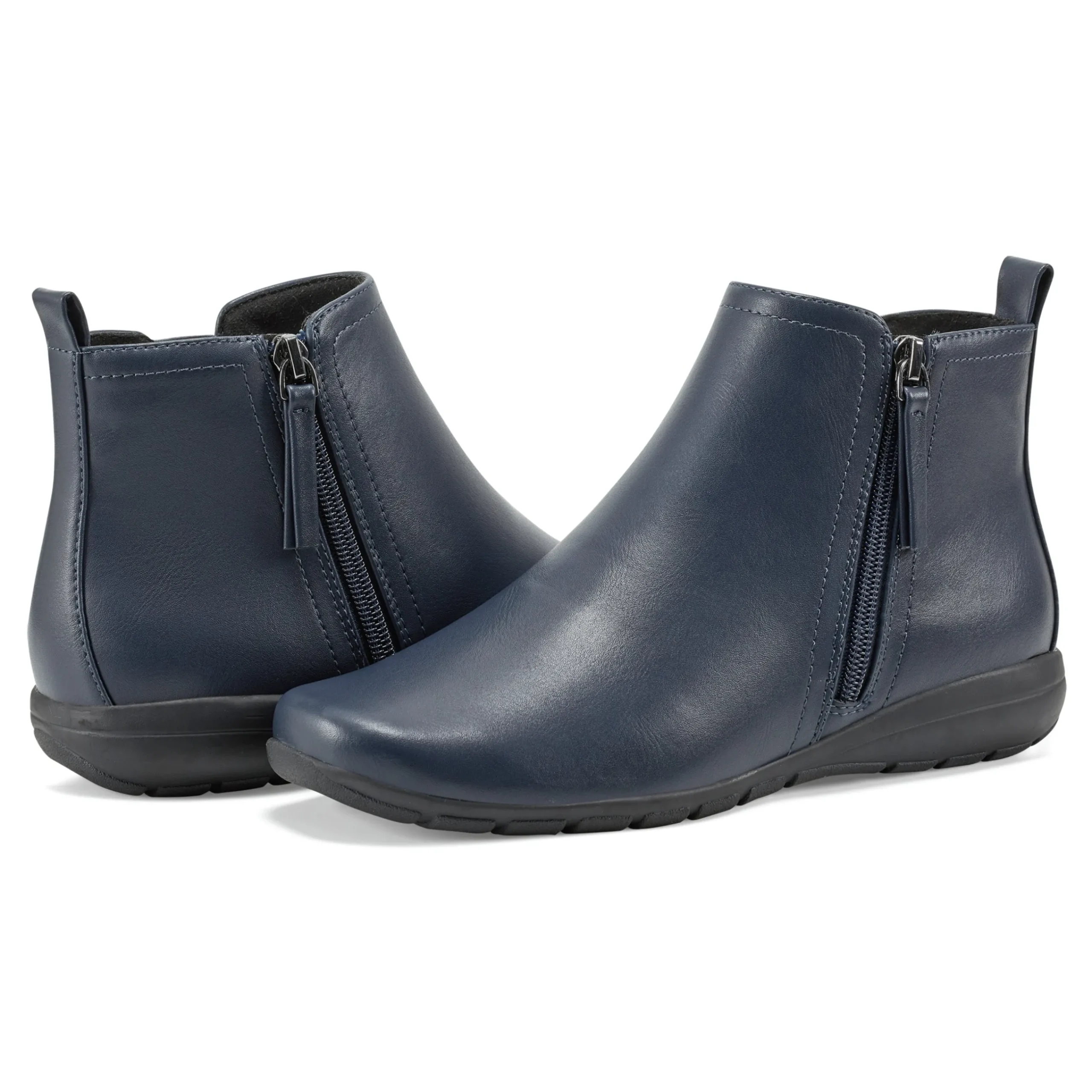 New Easy Spirit Aleena Casual Booties Navy
