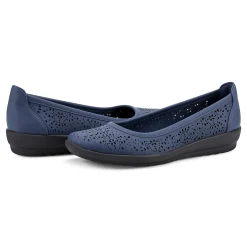 Best Easy Spirit Alessia Ballet Flats Navy