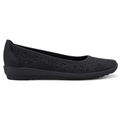 New Easy Spirit Alessia Ballet Flats Black