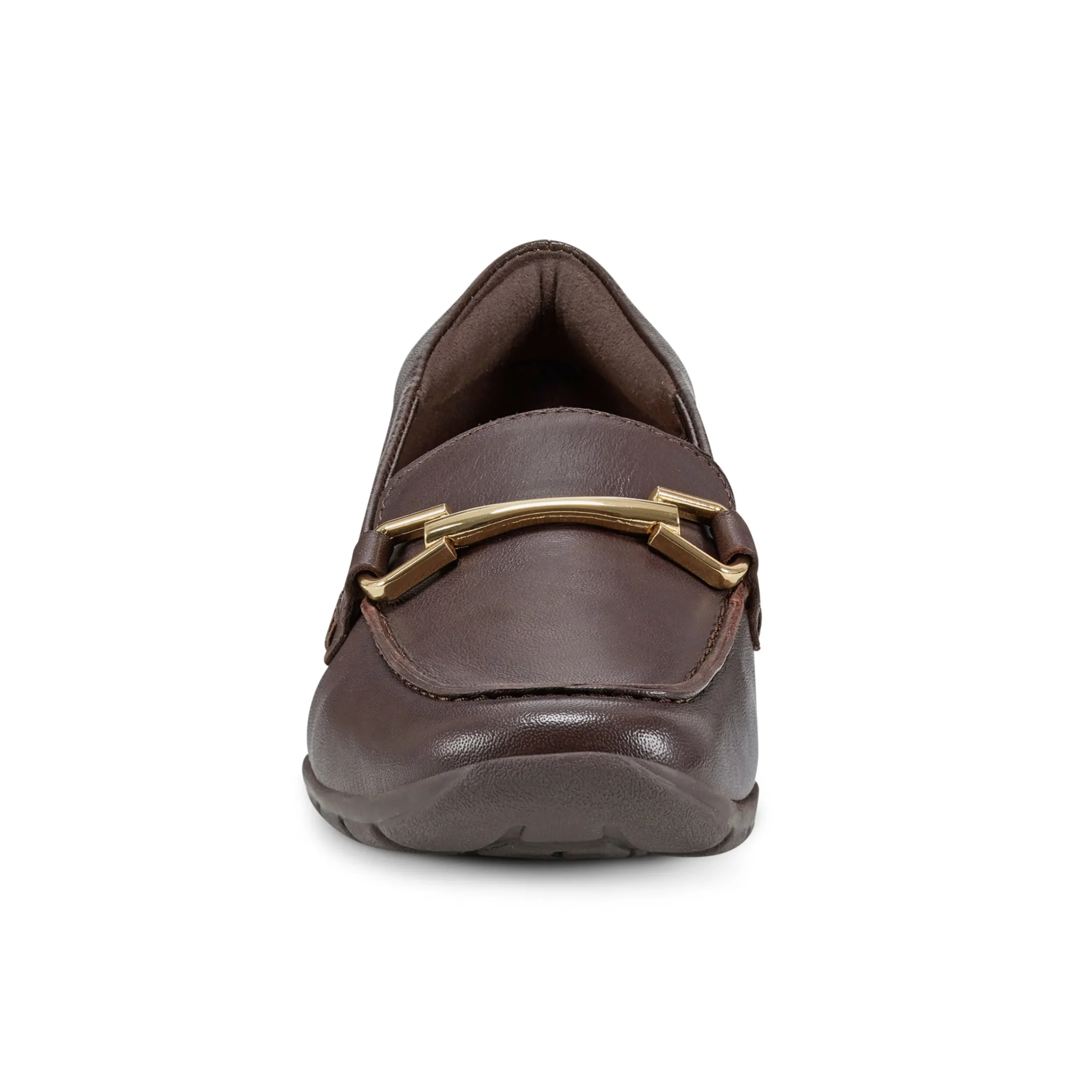 New Easy Spirit Amalie Casual Loafers DarkBrownLeather
