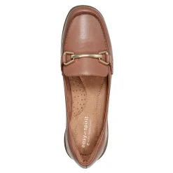 Discount Easy Spirit Amalie Casual Loafers MediumBrownLeather