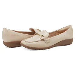 Hot Easy Spirit Amalie Casual Loafers NaturalLeather