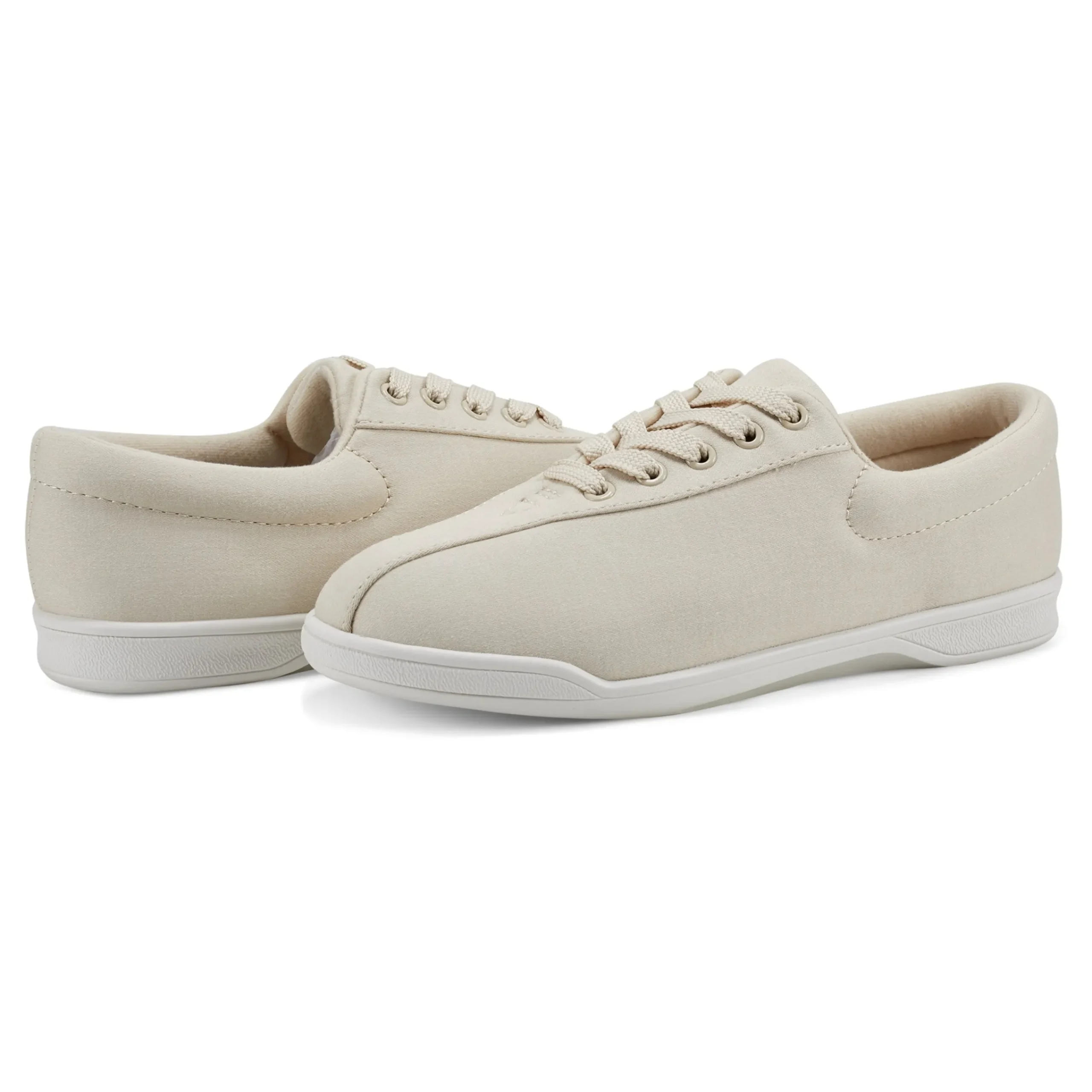 Outlet Easy Spirit AP1 Canvas Walking Shoes LightNatural