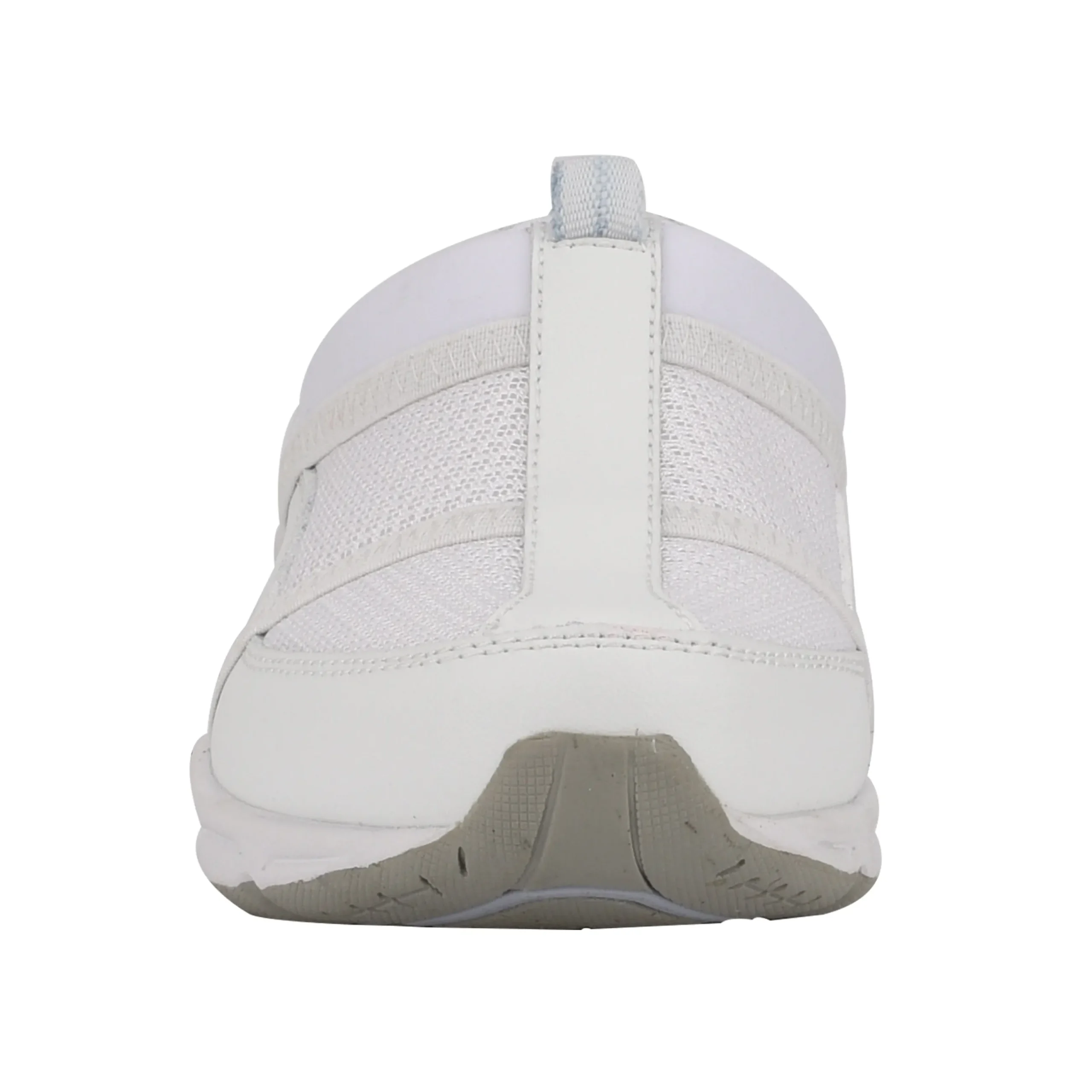Best Easy Spirit Argyle Mesh Clogs WhiteLeather