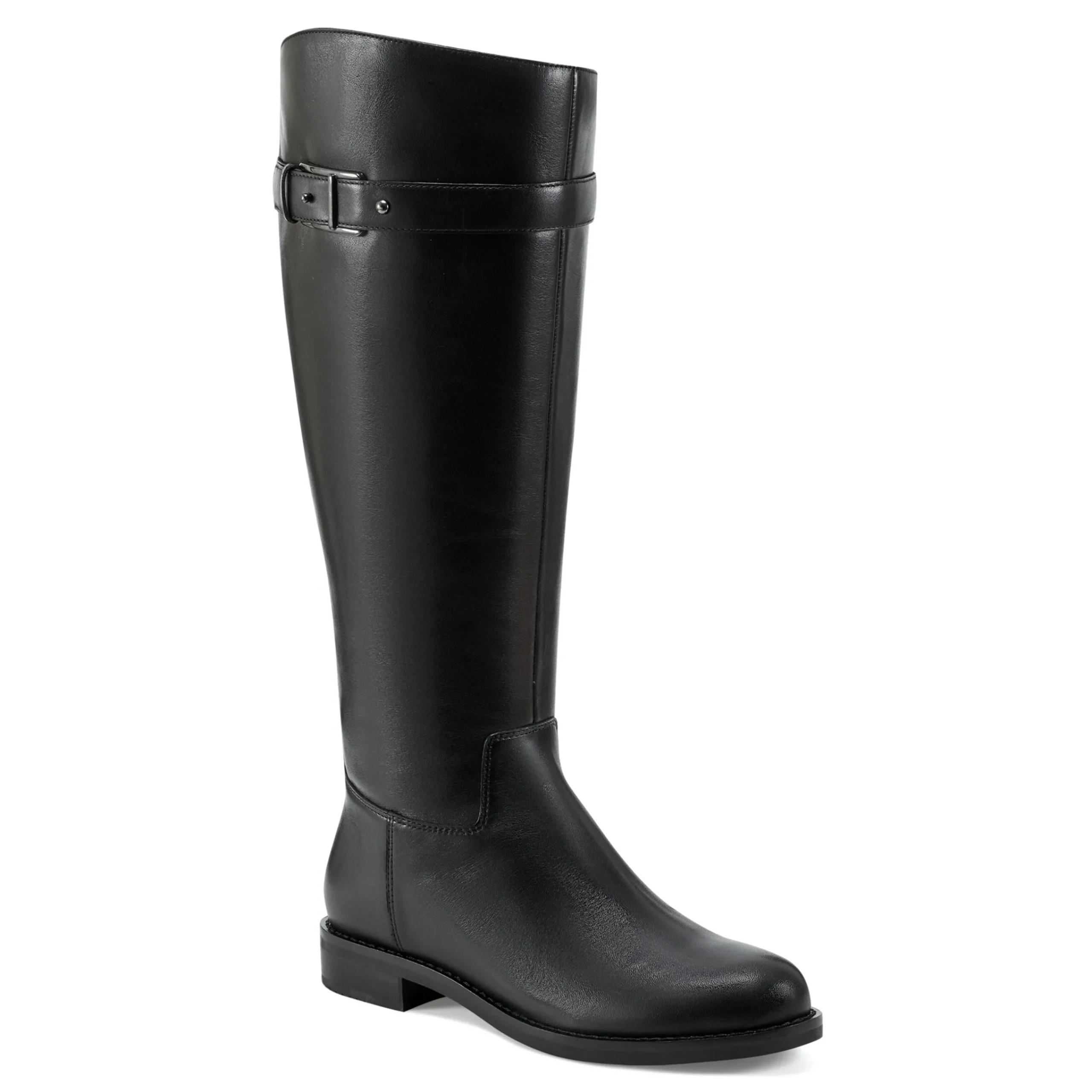 Discount Easy Spirit Aubrey Casual Boots BlackLeather