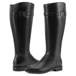 Discount Easy Spirit Aubrey Casual Boots BlackLeather
