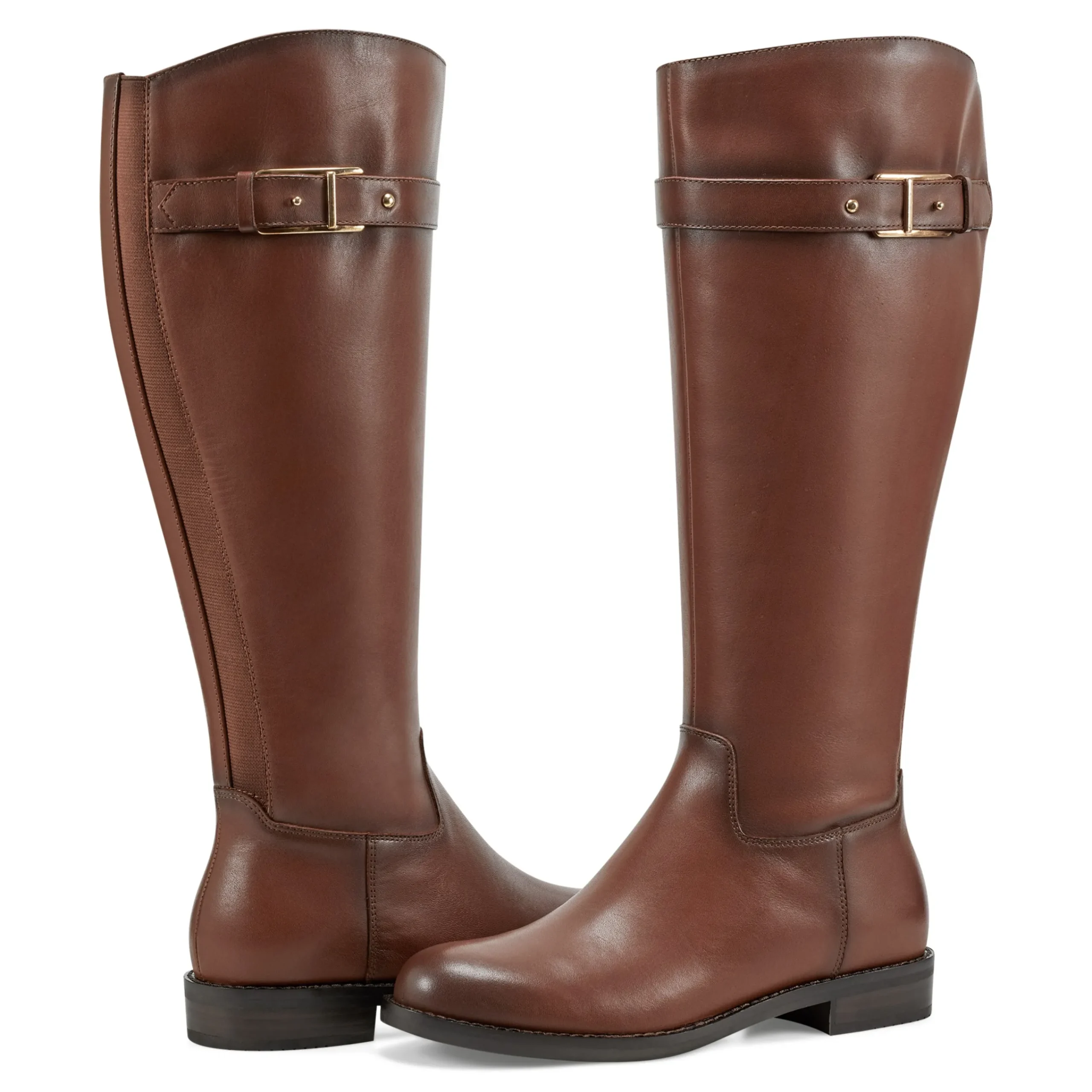 Online Easy Spirit Aubrey Casual Boots BrownLeather