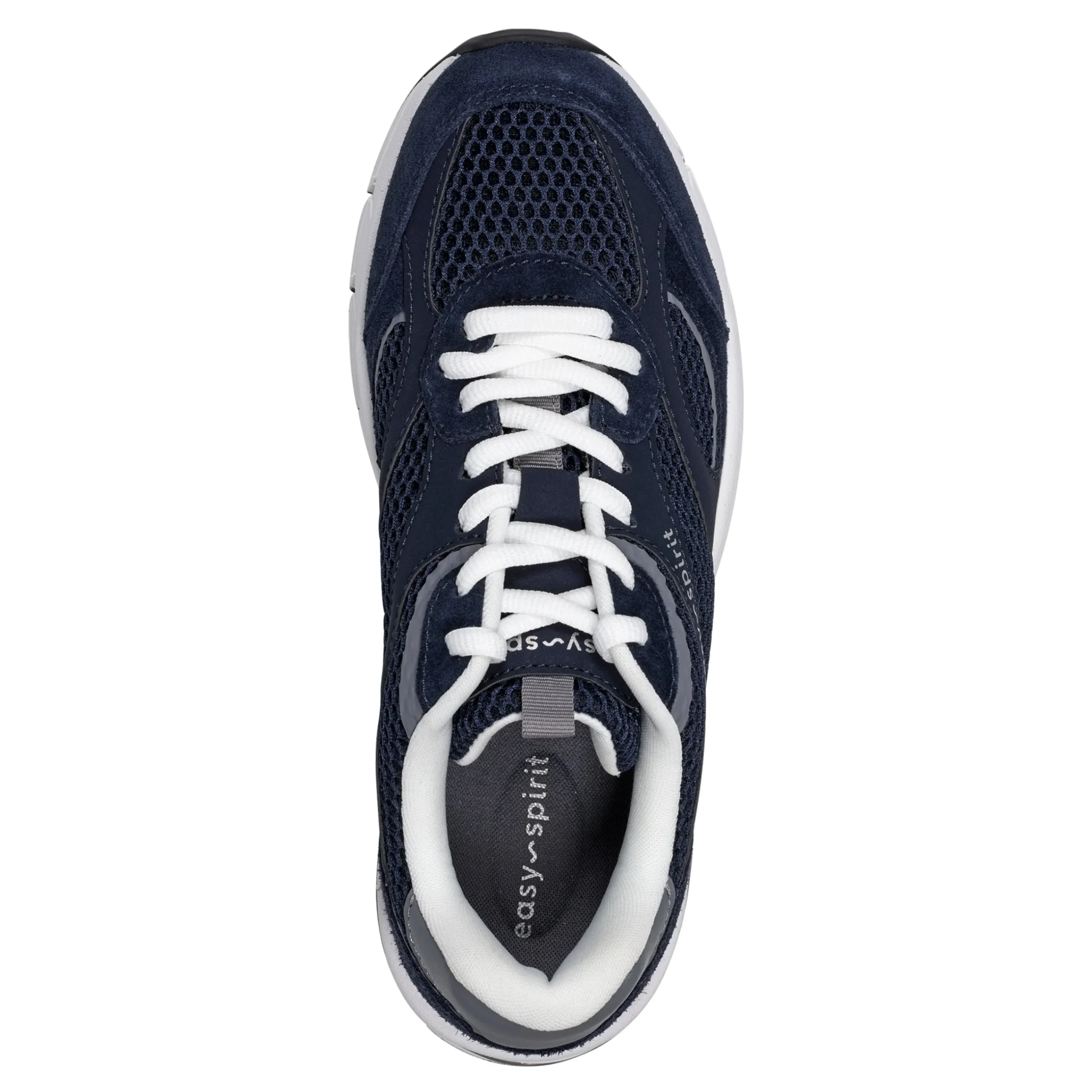 Clearance Easy Spirit Barbeau Lace-Up Walking Shoes Navy