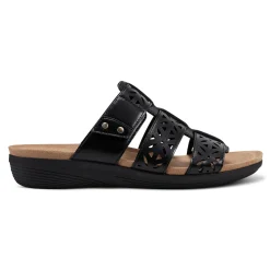 Outlet Easy Spirit Bazel Slide Sandals Black