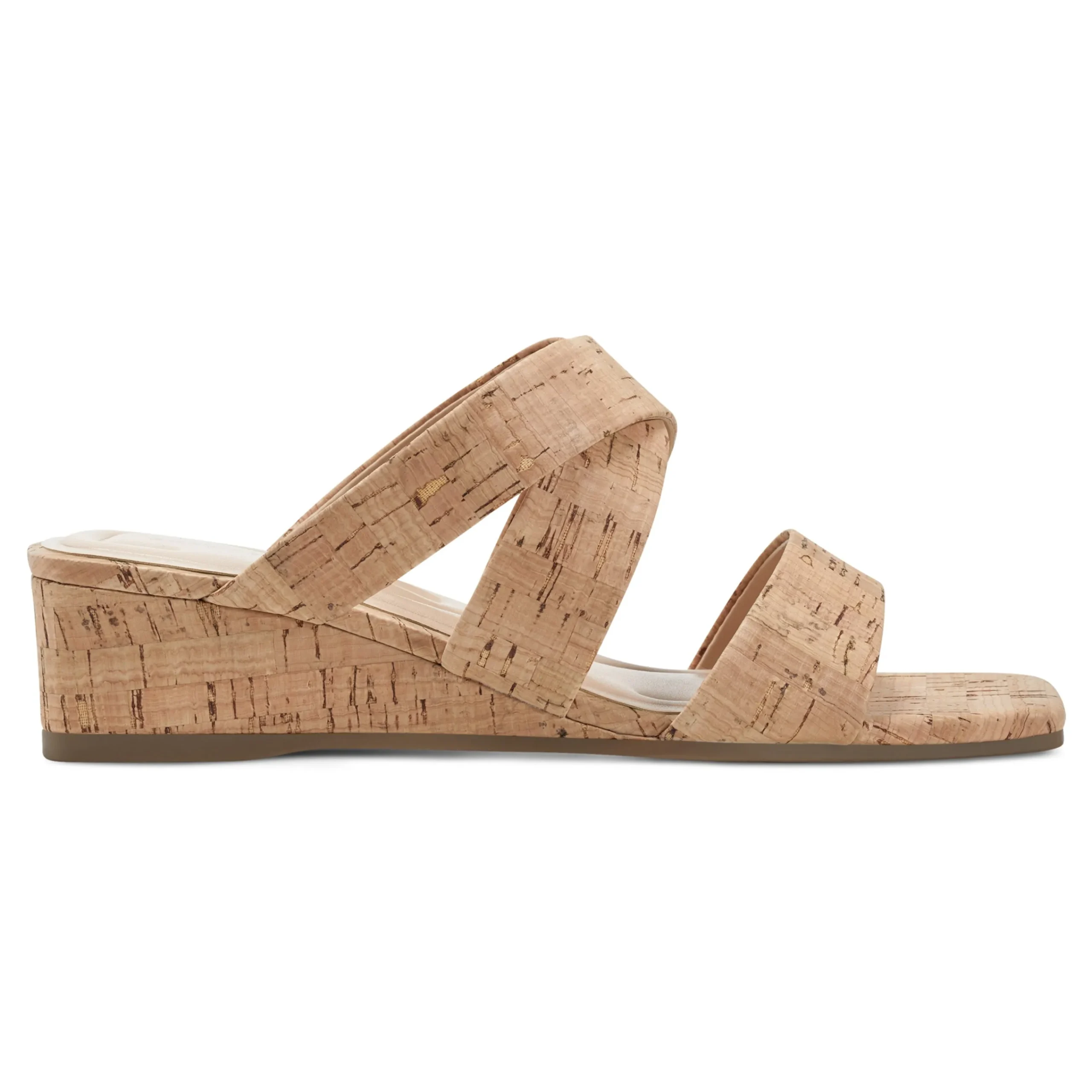 Hot Easy Spirit Becky Wedge Sandals NaturalCork