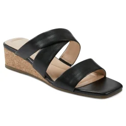 Outlet Easy Spirit Becky Wedge Sandals NaturalCork