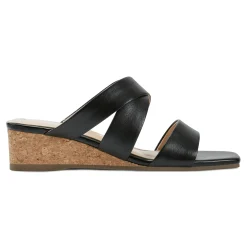 Outlet Easy Spirit Becky Wedge Sandals NaturalCork