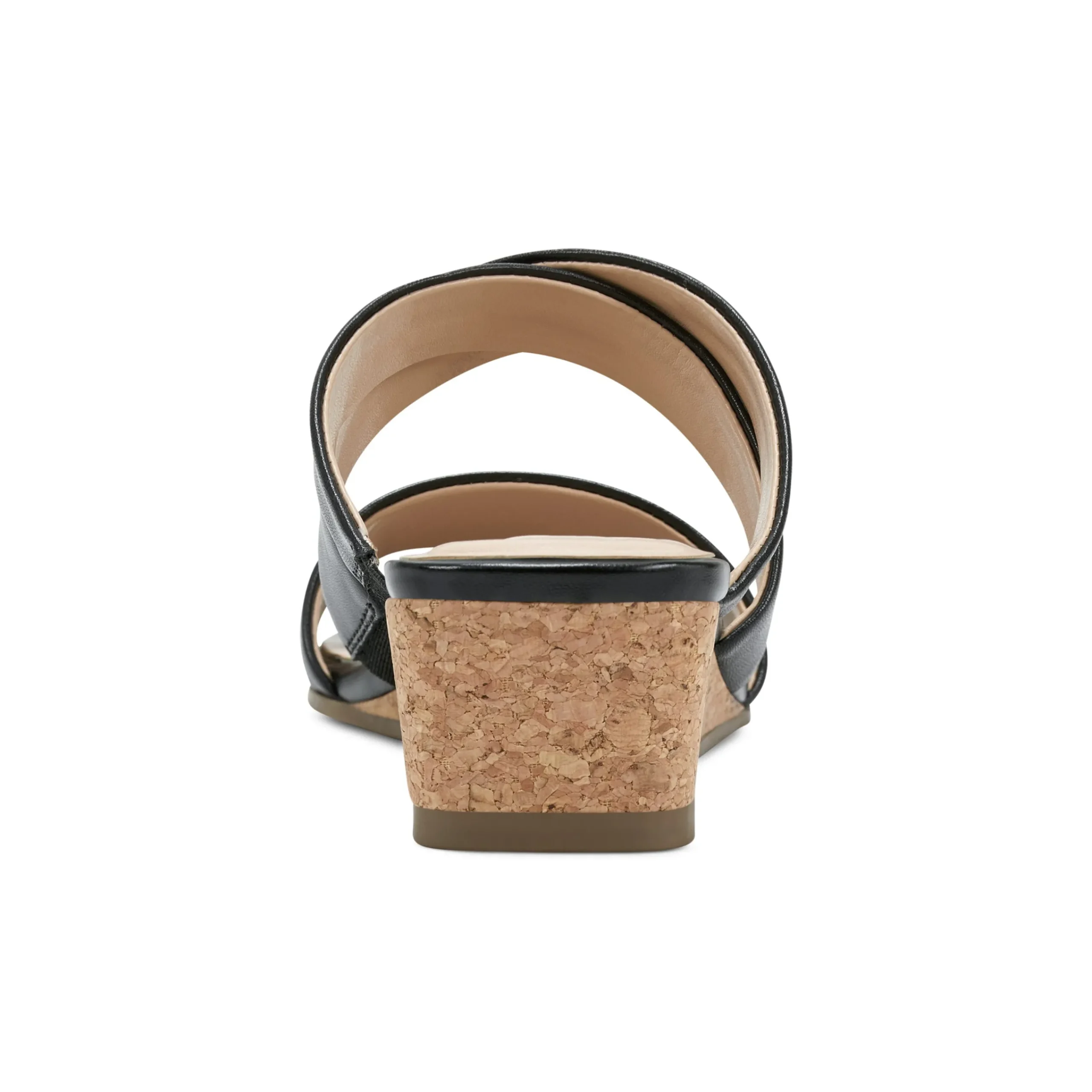Outlet Easy Spirit Becky Wedge Sandals NaturalCork