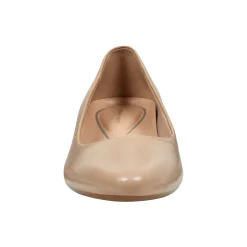 Hot Easy Spirit Caldise Leather Low Heel Dress Shoes LiteLatteLeather