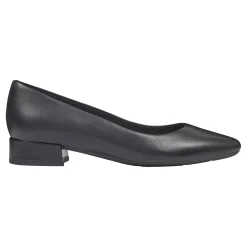 Online Easy Spirit Caldise Leather Low Heel Dress Shoes BlackLeather
