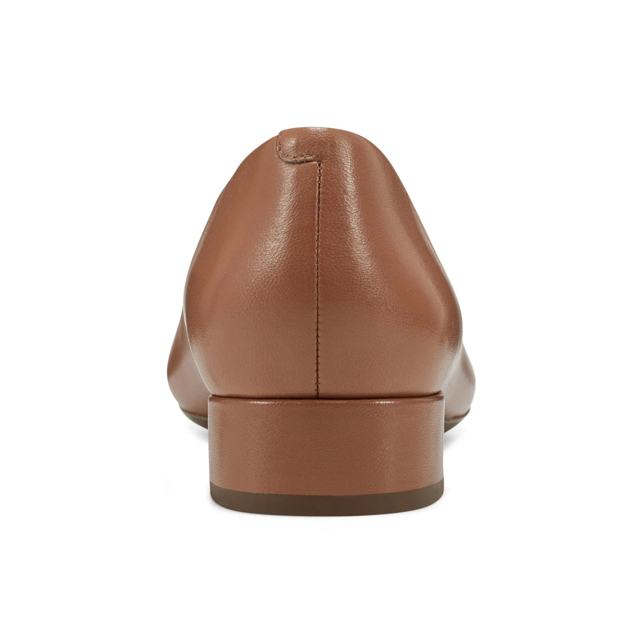 Best Easy Spirit Caldise Low Heel Dress Shoes BrownLeather