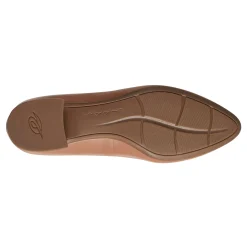 Best Easy Spirit Caldise Low Heel Dress Shoes BrownLeather