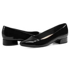 Outlet Easy Spirit Caldise Low Heel Dress Shoes Black