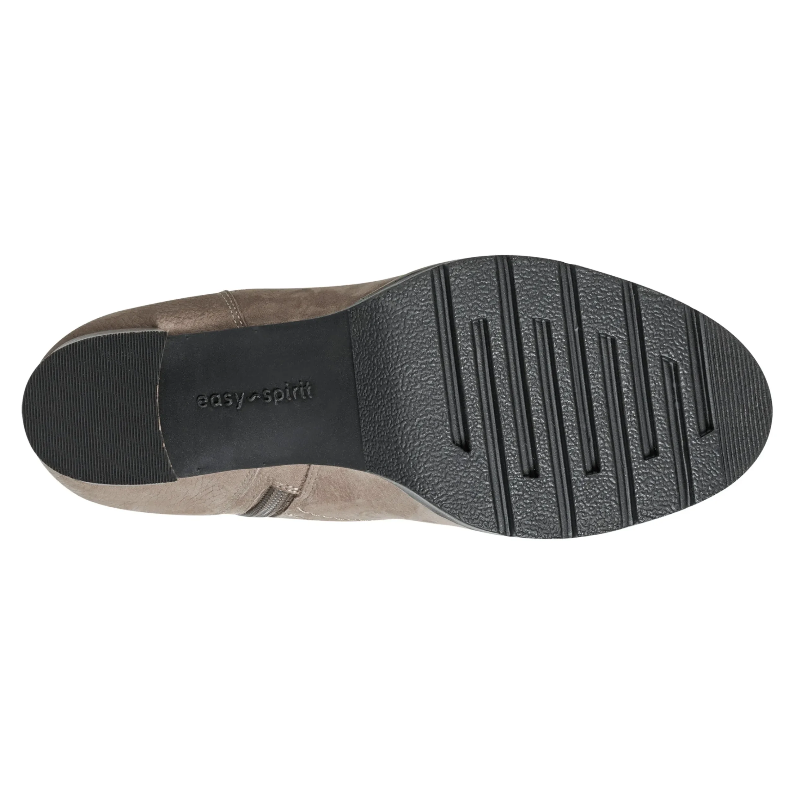Clearance Easy Spirit Camber Lug Sole Dress Booties TaupeSuede