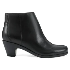 Hot Easy Spirit Camira Casual Booties BlackLeather