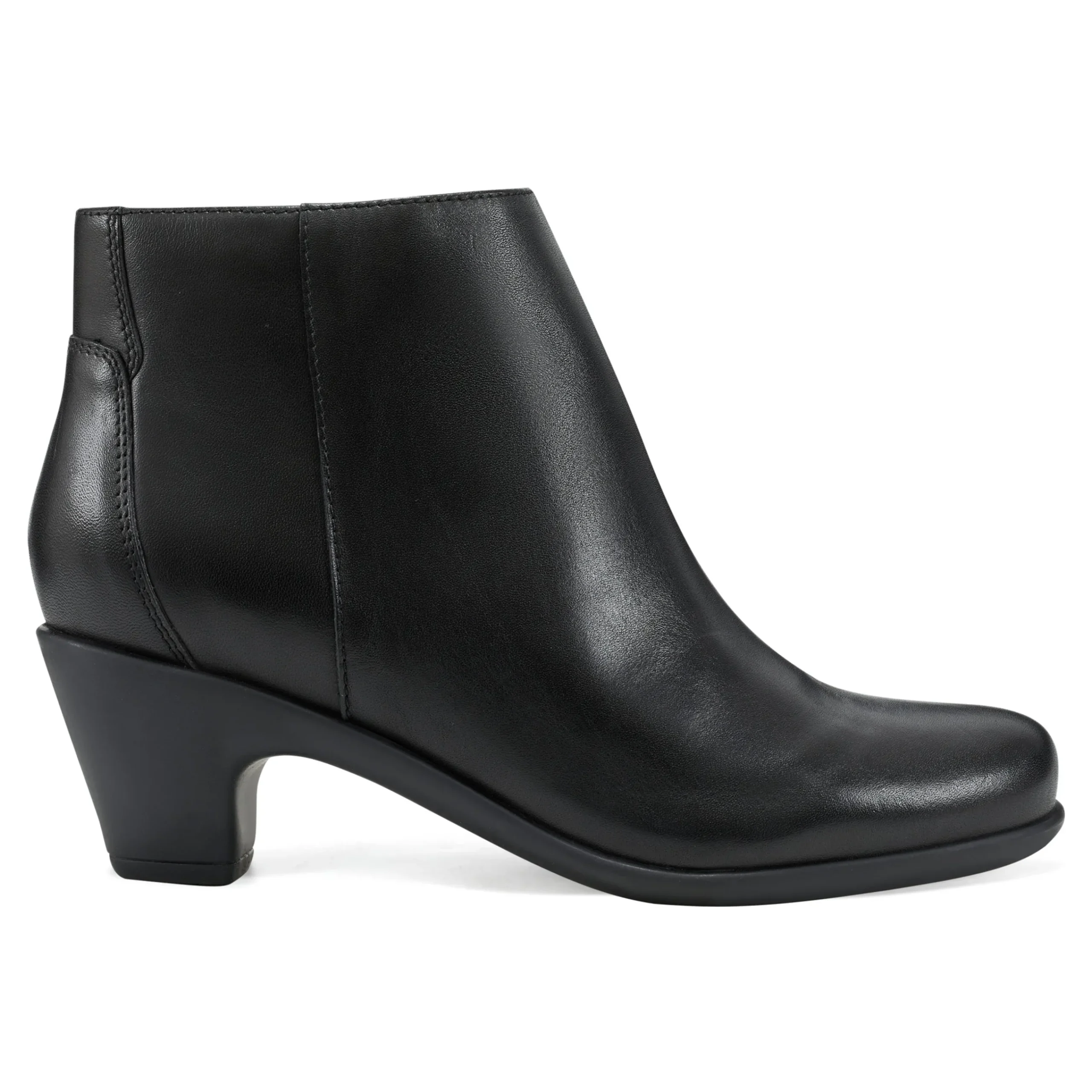 Hot Easy Spirit Camira Casual Booties BlackLeather
