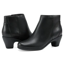 Hot Easy Spirit Camira Casual Booties BlackLeather
