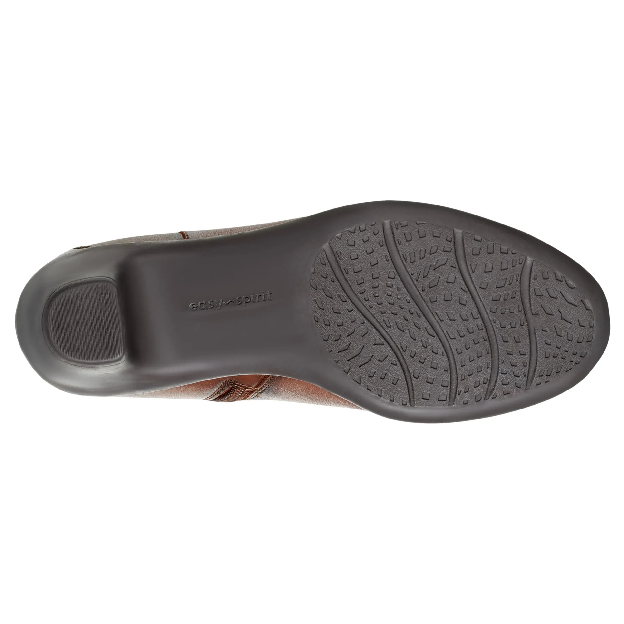 Clearance Easy Spirit Camira Casual Booties BrownLeather