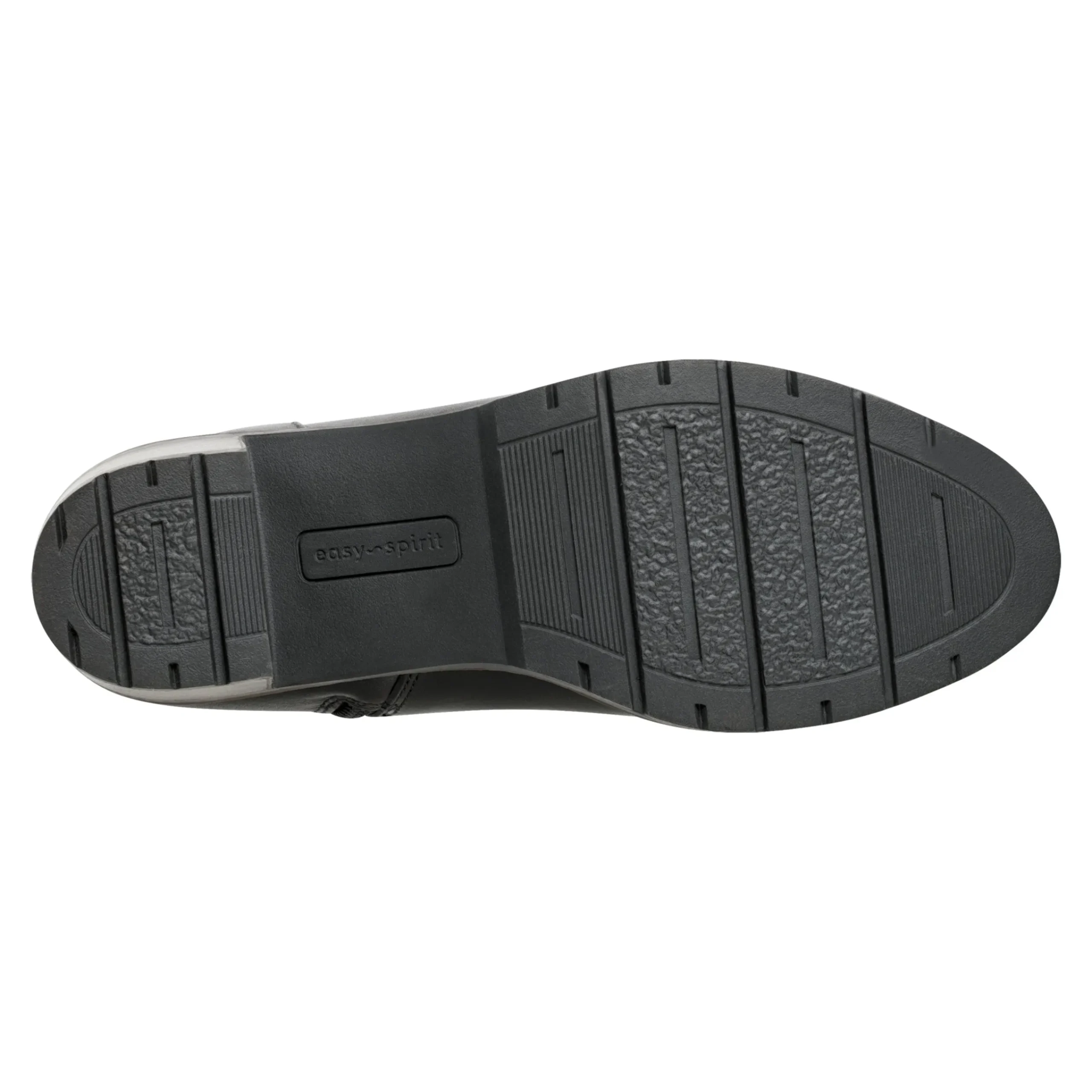 Easy Spirit Cantrell Block Heel Dress Booties BlackLeather