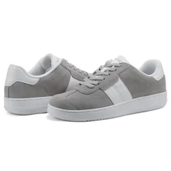 Hot Easy Spirit Caren Laceup Sneakers LightGreySuede
