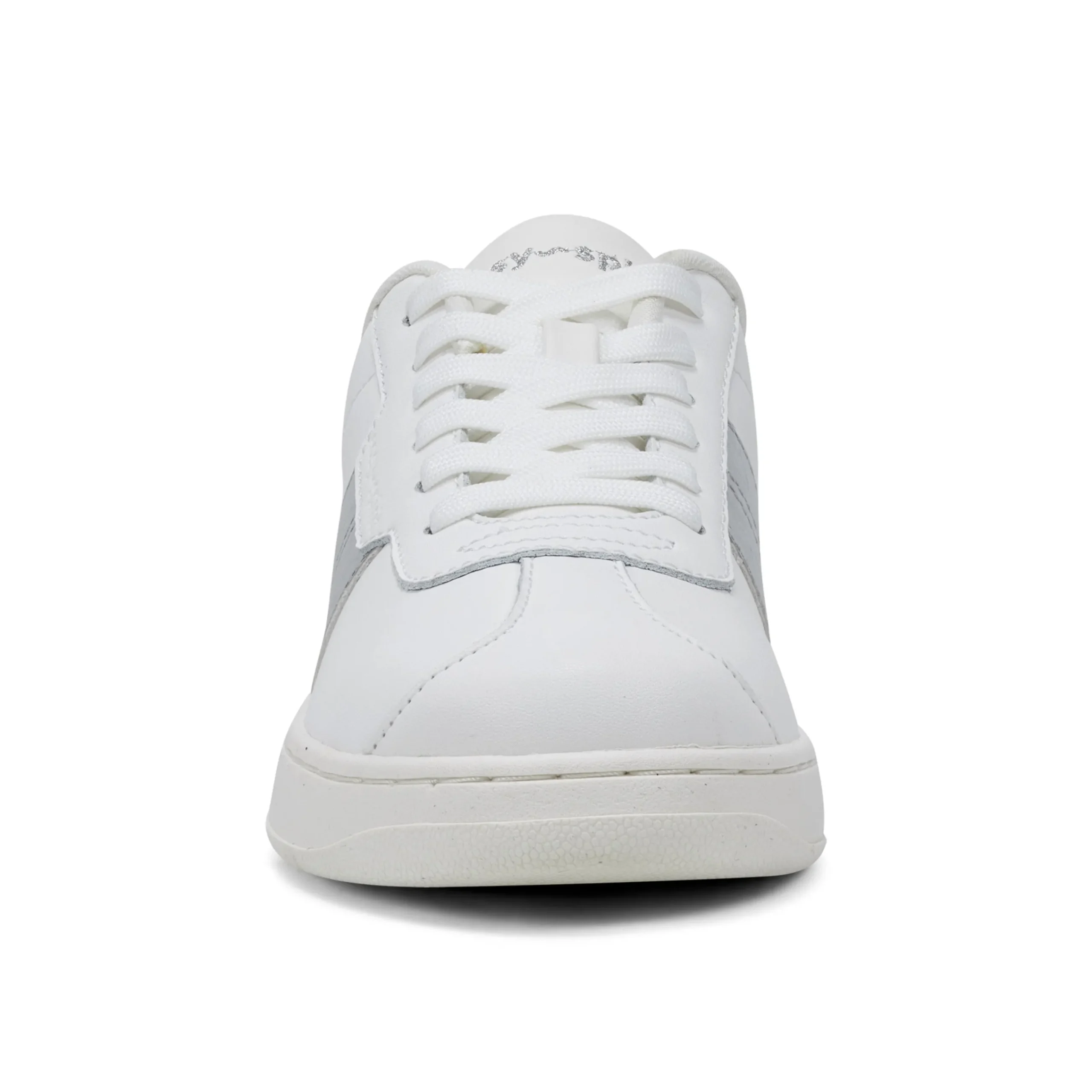 New Easy Spirit Caren Laceup Sneakers White/Silver