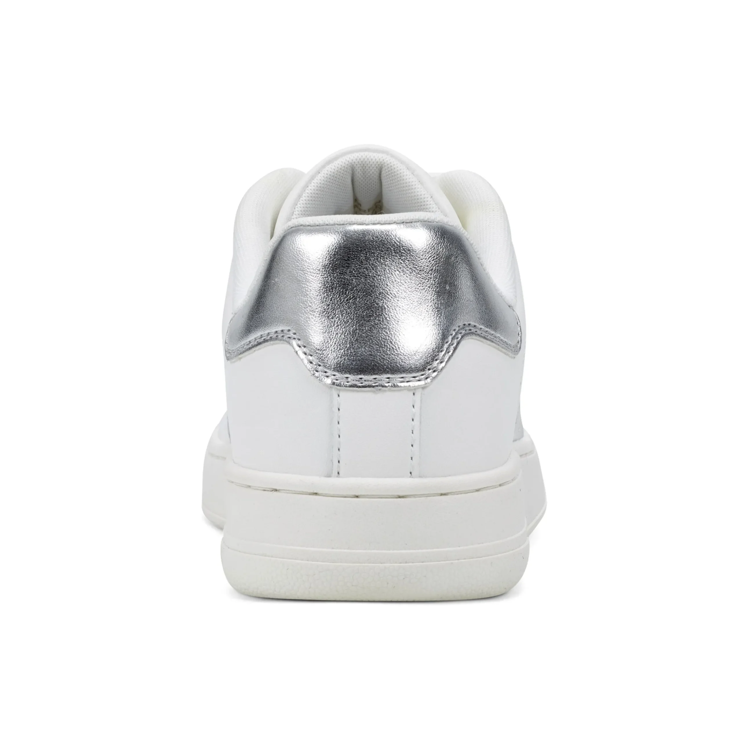 New Easy Spirit Caren Laceup Sneakers White/Silver