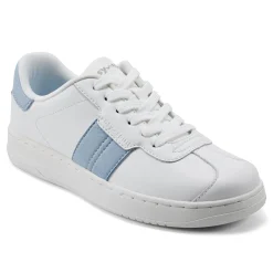 New Easy Spirit Caren Laceup Sneakers White/Blue