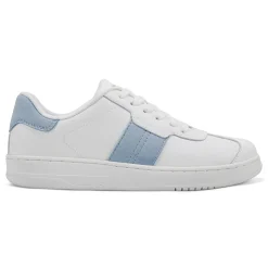 New Easy Spirit Caren Laceup Sneakers White/Blue