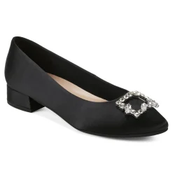 Hot Easy Spirit Carisma Dress Pumps BlackSatin