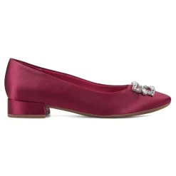 Hot Easy Spirit Carisma Dress Pumps RedSatin