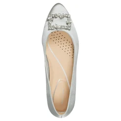 Clearance Easy Spirit Carisma Dress Pumps SilverSatin