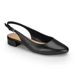 Best Easy Spirit Cassius Slingback Pumps BlackLeather