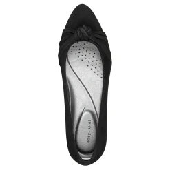Discount Easy Spirit Caster Dress Shoes BlackSuede