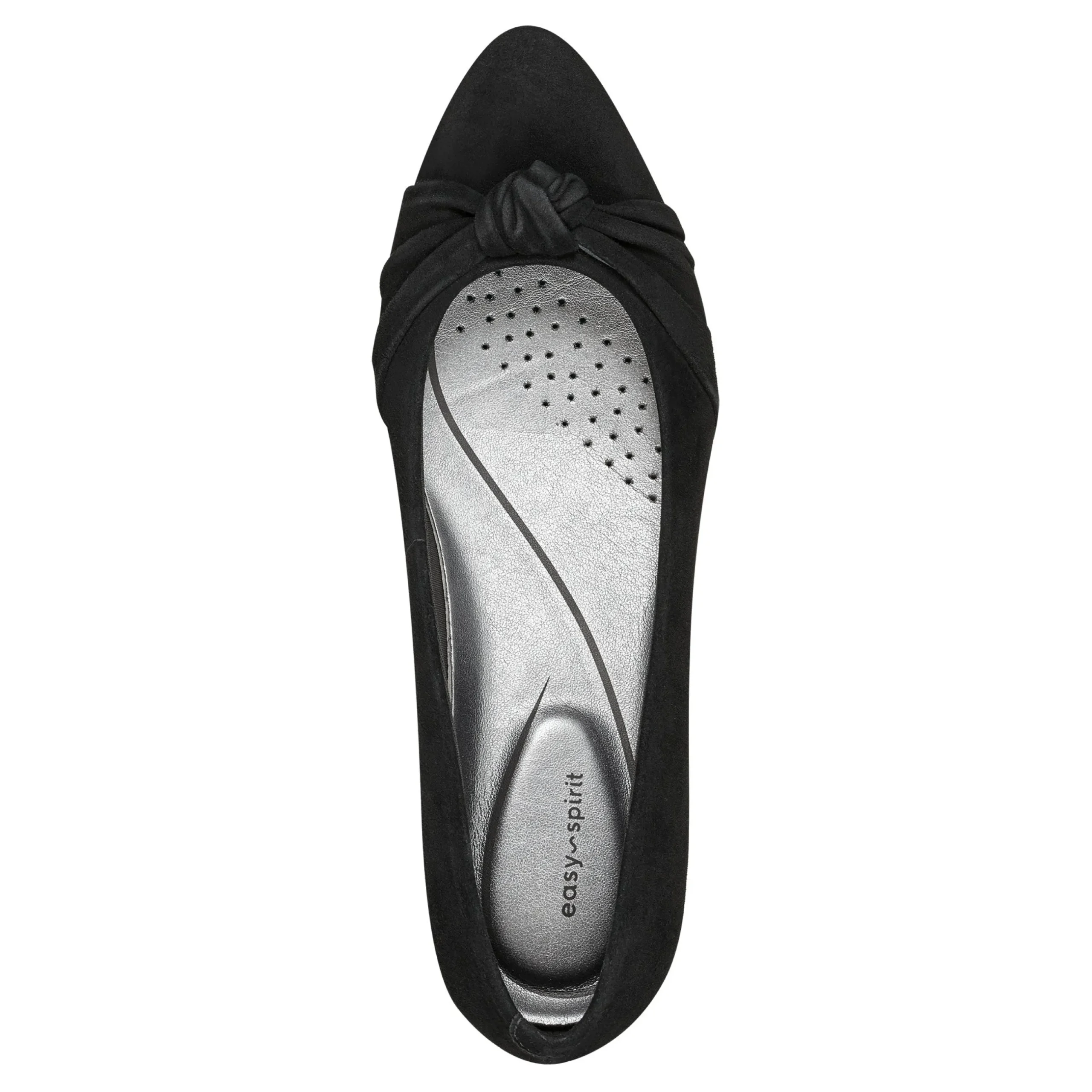 Discount Easy Spirit Caster Dress Shoes BlackSuede